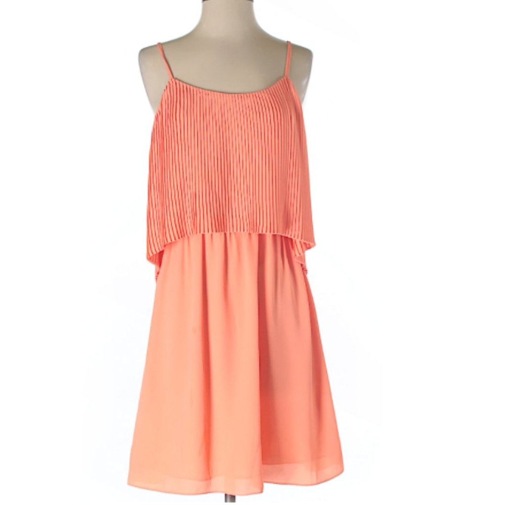 Mossimo Casual Dress Peach Orange Pink